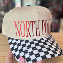 Load image into Gallery viewer, RTS / North Polk Checkerboard Brim Trucker Hat