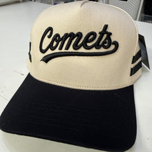 Load image into Gallery viewer, RTS / Comets Script Puff Hat