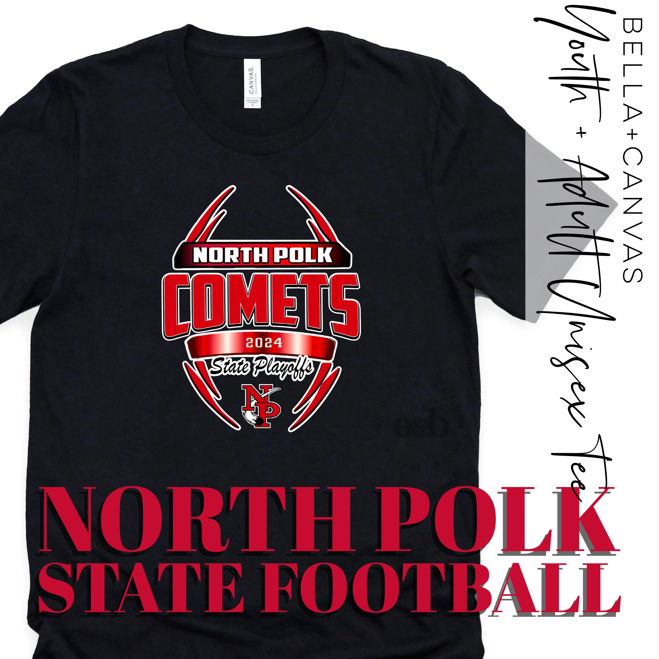 PRE-ORDER / State Comet Football, tee