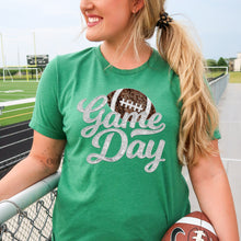 Load image into Gallery viewer, MTO / Faux Sequin Game Day, green