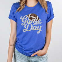 Load image into Gallery viewer, MTO / Faux Sequin Game Day, royal