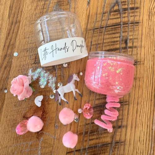 RTS / Playdoh Jar, unicorn