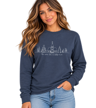 Load image into Gallery viewer, RTS / Christmas Doodle, long sleeve tee