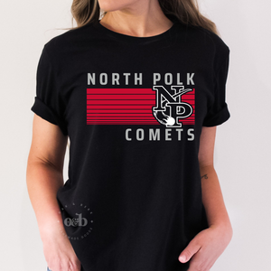 MTO / North Polk Comets, stripes
