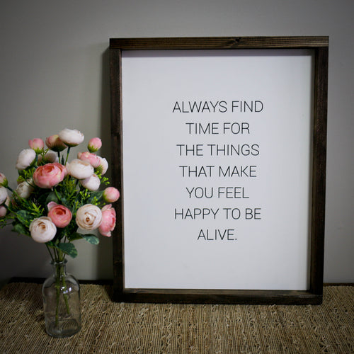 RTS / Always Find Time