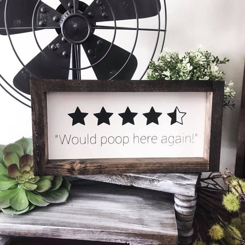 MTO / Would Poop Here Again