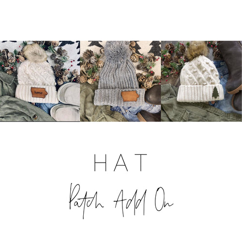 **PATCH ADD ON FOR ANY HAT**