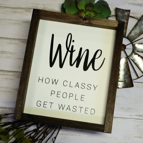 Wine + Wasted