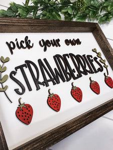 RTS / Pick Your Own Strawberries