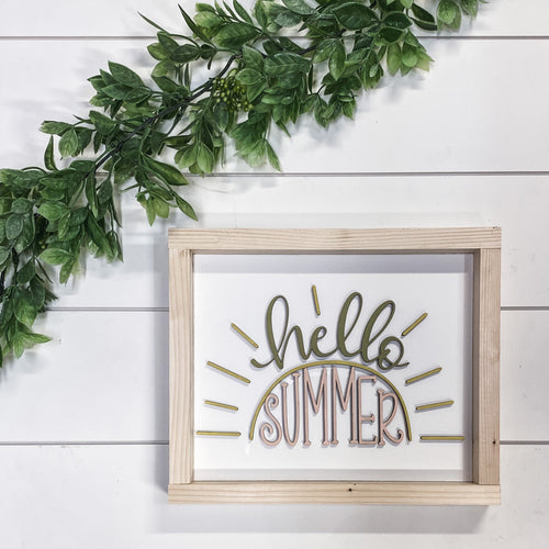 RTS / Hello Summer, Sun | 3d Design