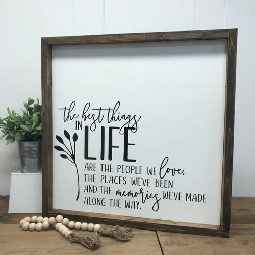 RTS / The Best Things in Life
