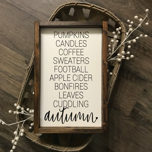 Autumn List