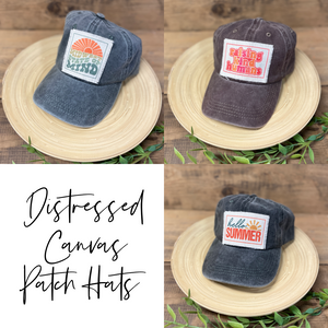 RTS / Distressed Canvas Hats