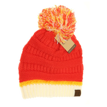 Load image into Gallery viewer, RTS / ADULT Team Pom Beanies
