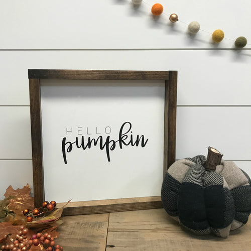 Hello Pumpkin