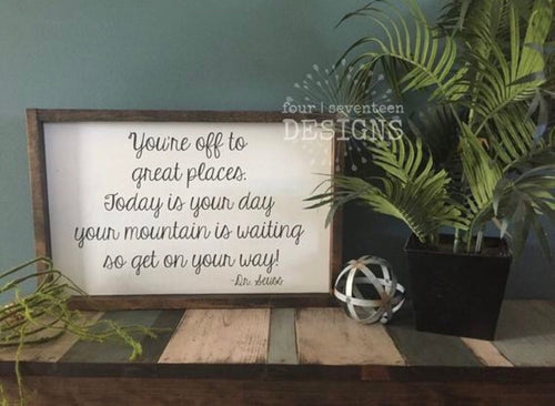 You’re Off to Great Places | Dr. Seuss