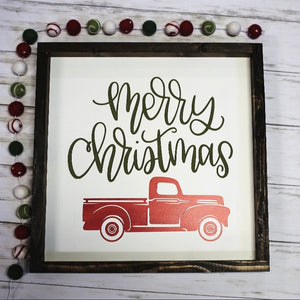Merry Christmas + Truck