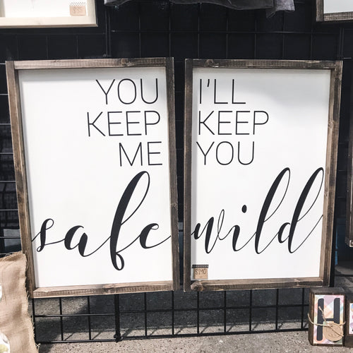 MTO / You Keep Me Safe, I'll Keep You Wild (set)