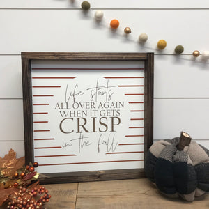 RTS // Crisp in the Fall