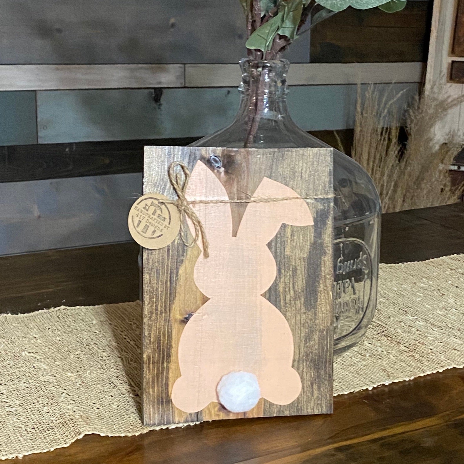 READY TO SHIP // Stained Bunny + Tail