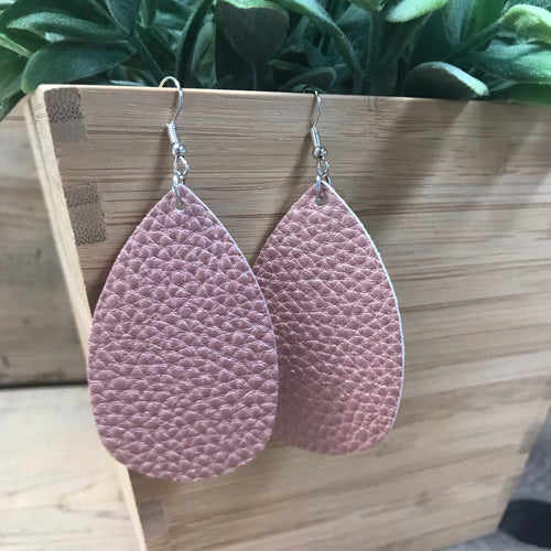 Everyday Teardrops - Rose Gold Shimmer