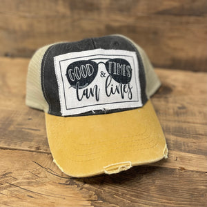 RTS / Good Times & Tan Lines Patch Hat