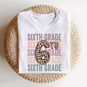 Stacked Muted Grade Levels - Adult Sizes