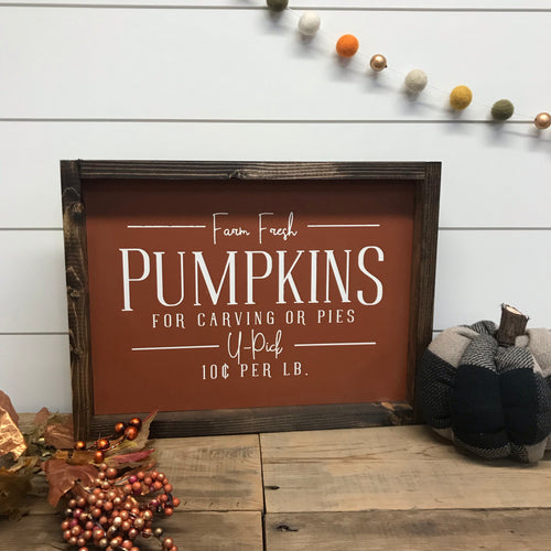 Farm Fresh Pumpkins