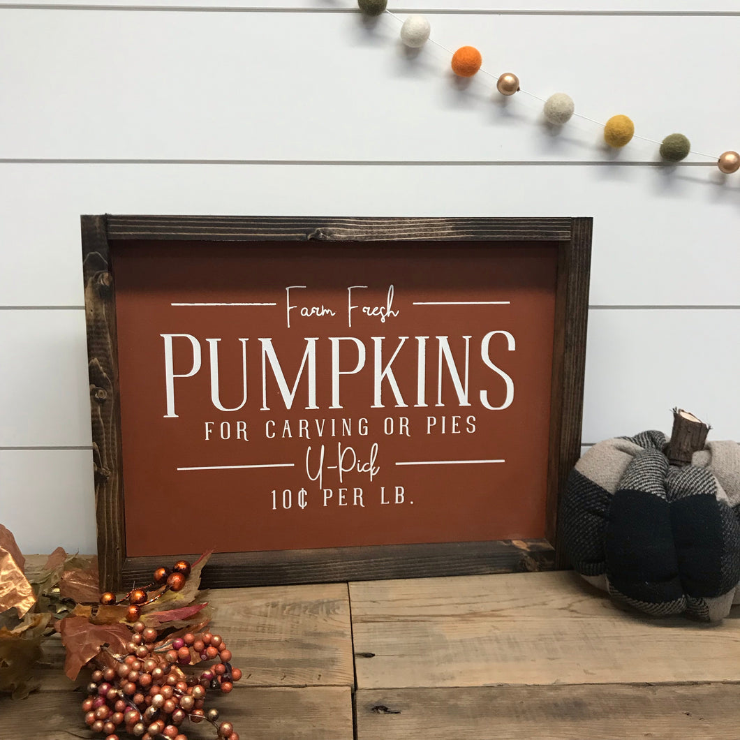 Farm Fresh Pumpkins