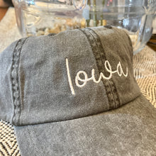Load image into Gallery viewer, MTO / Embroidered Iowa Hat