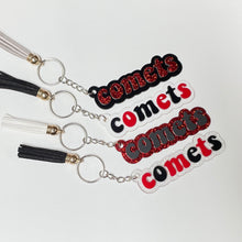 Load image into Gallery viewer, RTS / Comets Acrylic Keychains