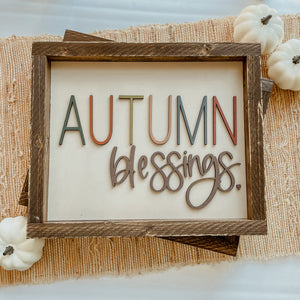 RTS / Autumn Blessings