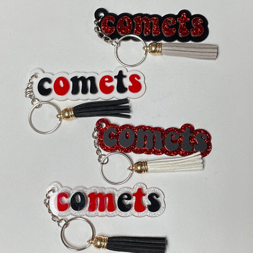 RTS / Comets Acrylic Keychains