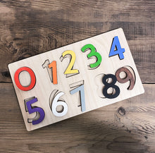 Load image into Gallery viewer, Wooden Number Puzzles